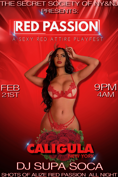 Red Passion | Sexy in Red Couples Play Party | Saturday, Feb 21st, 2026