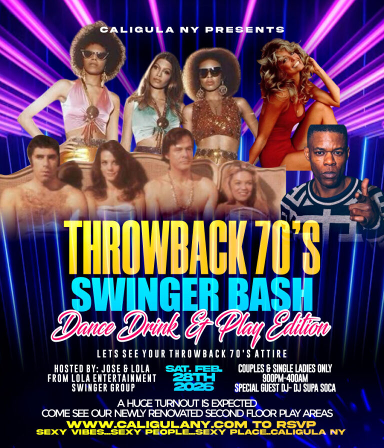 THROWBACK 70'S SWINGER BASH