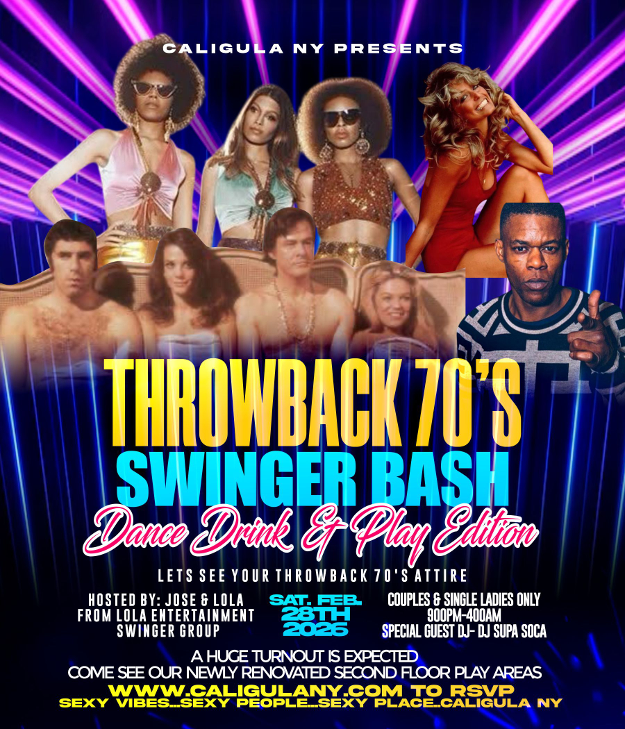 THROWBACK 70'S SWINGER BASH
