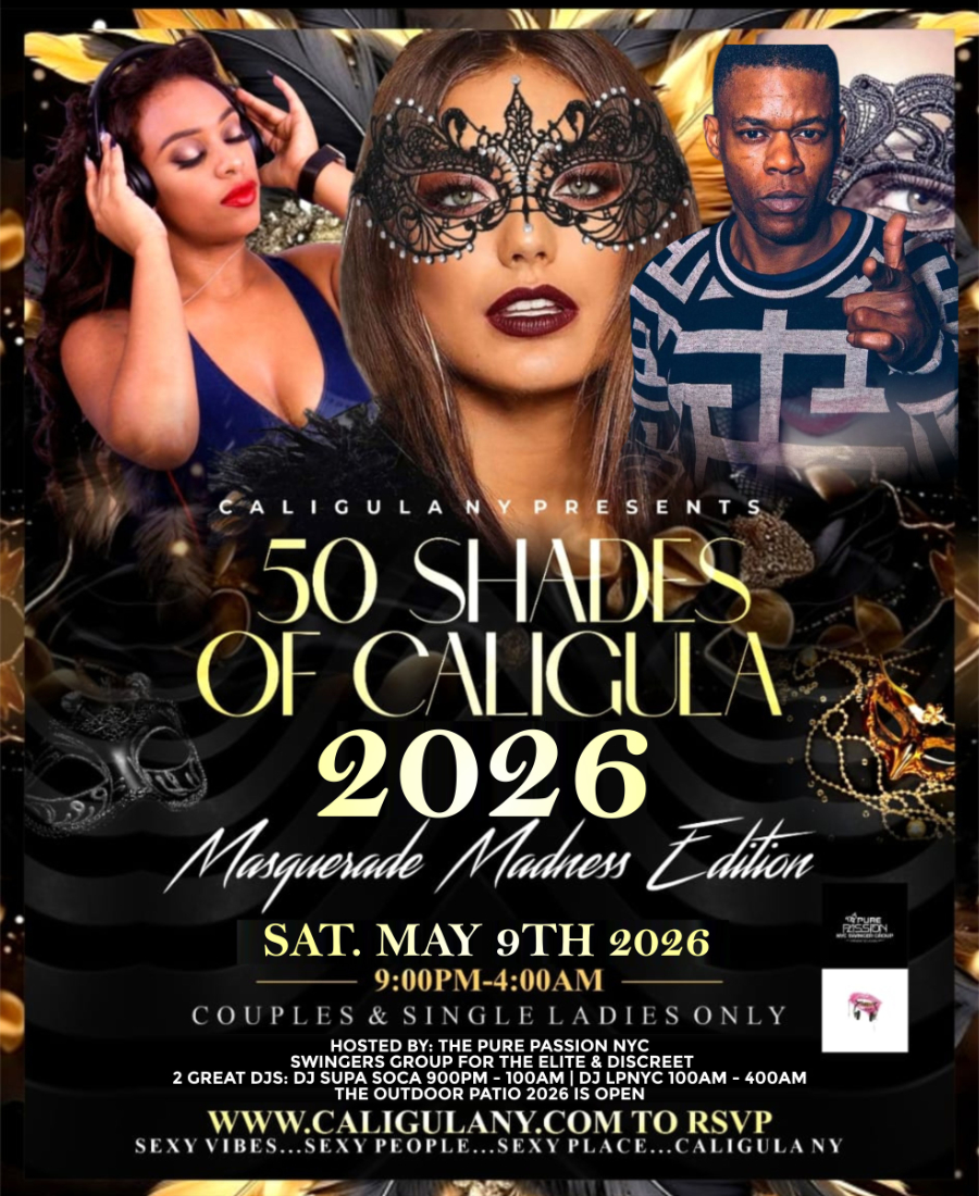 50 SHADES OF CALIGULA 2026 [MASQUERADE MADNESS EDITION] — SATURDAY MAY 9TH 2026