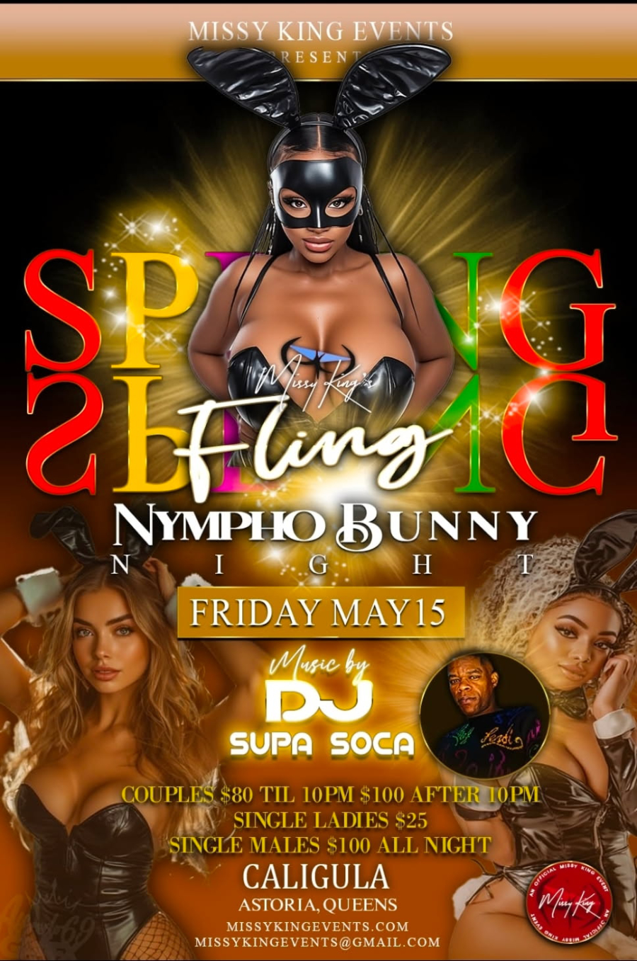 In Fridays We Trust | “THE SPRING FLING” [NYMPHO BUNNY EDITION] | MAY 15TH 2026