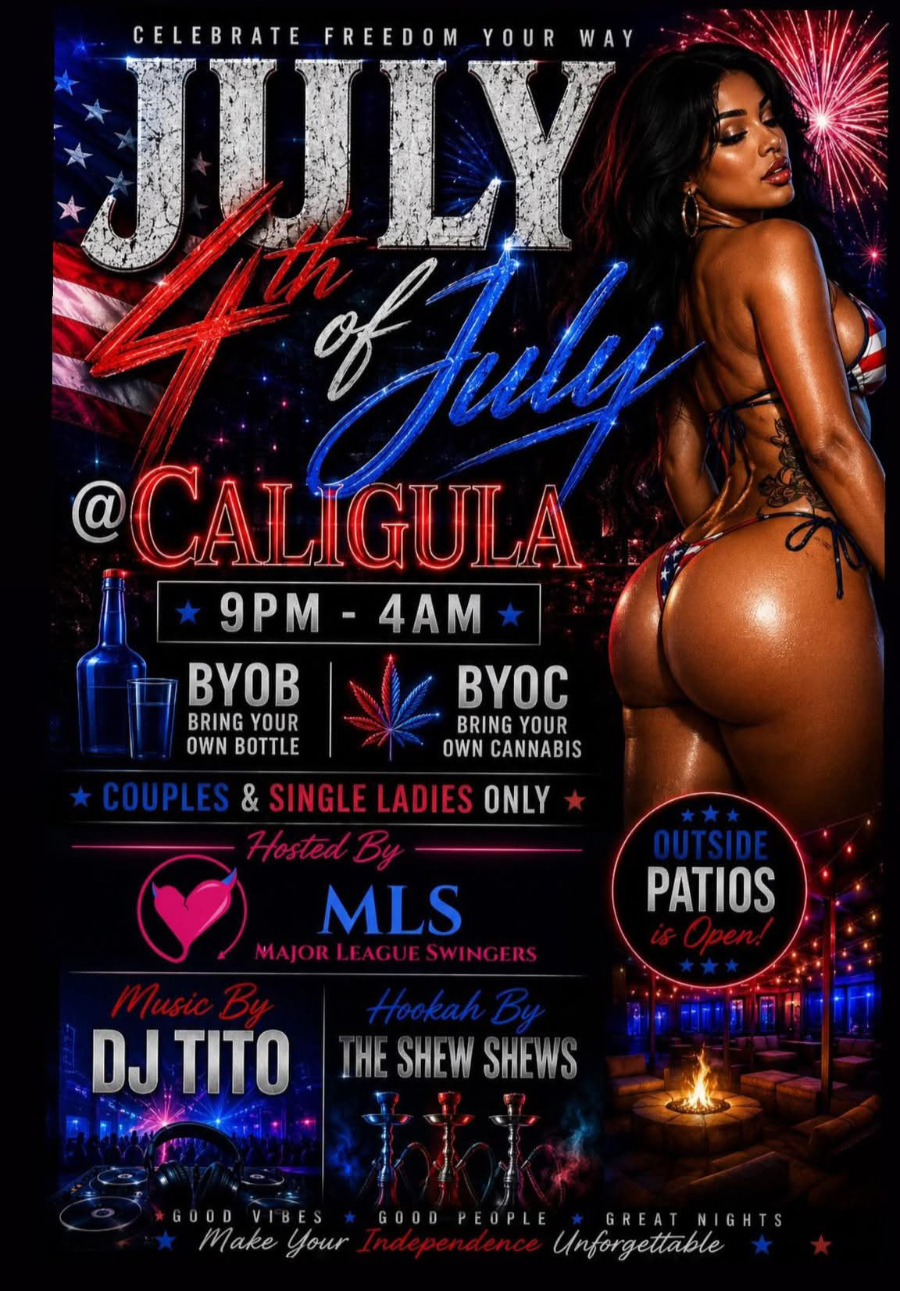 SPECIAL SATURDAY NIGHT EVENT | 4TH OF JULY COUPLES PLAYFEST | SATURDAY JULY 4TH 2026