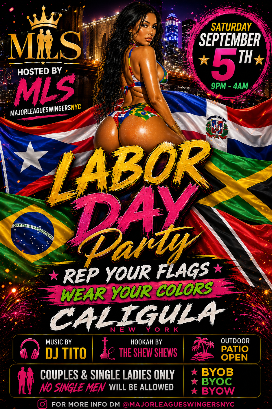 LABOR DAY WEEKEND PARTY [SEXY SWINGERS EDITION] SATURDAY SEPTEMBER 5TH