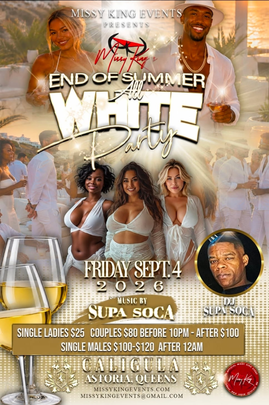Labor Day Weekend | All White Party – End of Summer Edition | Sept. 4, 2026